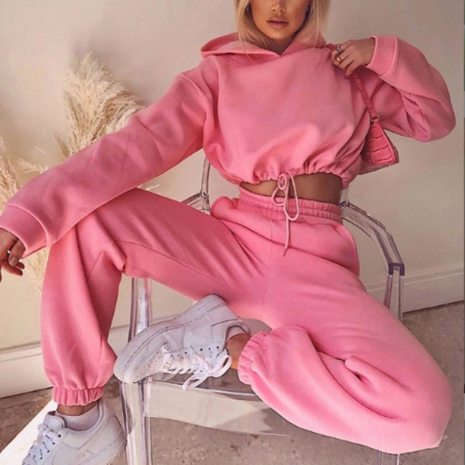 Women’s Long-Sleeve Sports Casual Set - G&A Luxurys