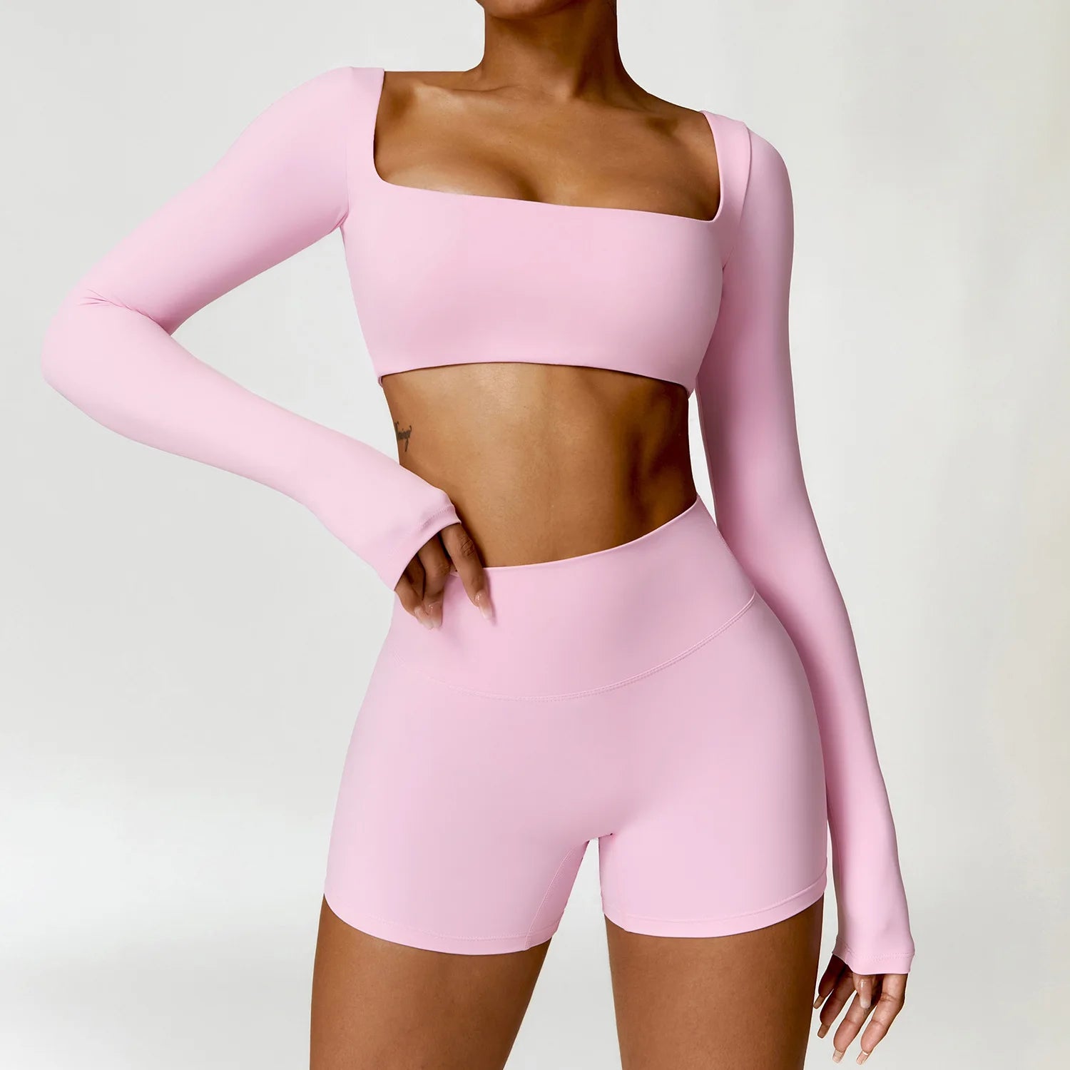 Women's Long Sleeve Fitness Set - G&A Luxurys