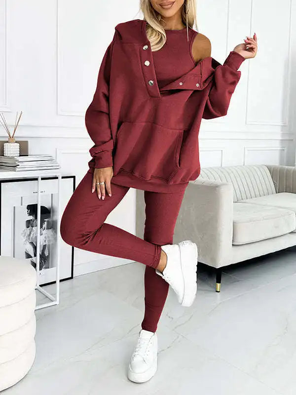 Women's 3-Piece Workout Suit 