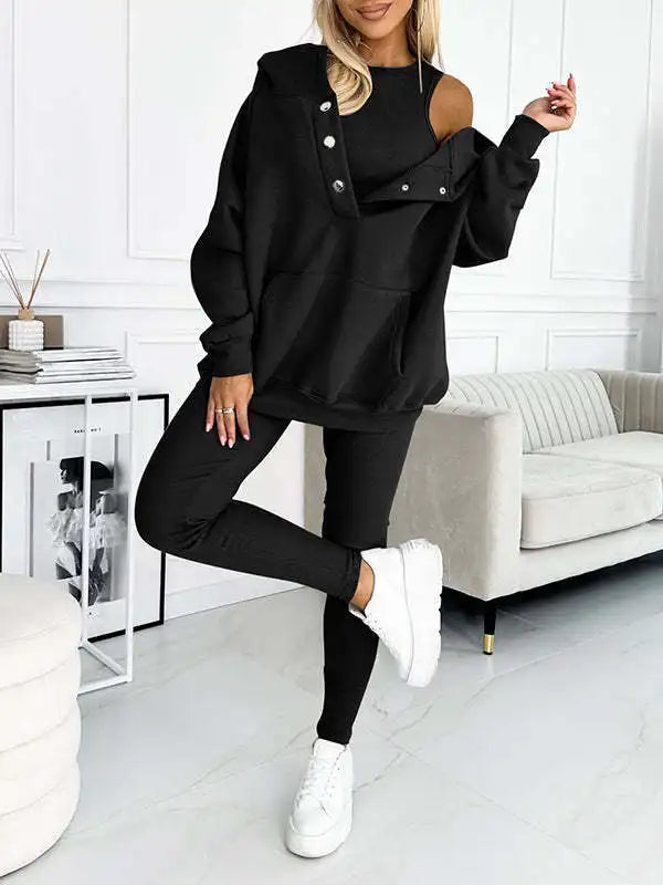 Women's 3-Piece Fitness Outfit for Women - G&A Luxurys