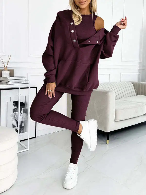 Women's 3-Piece Workout Suit 