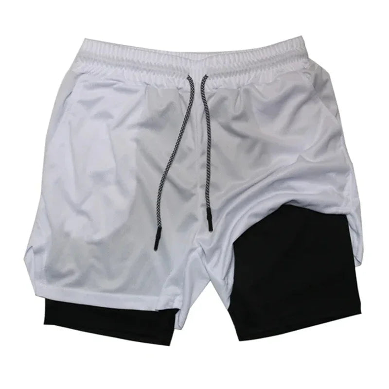 Men’s Multi-Pocket Camouflage Mesh Shorts - G&A Luxurys