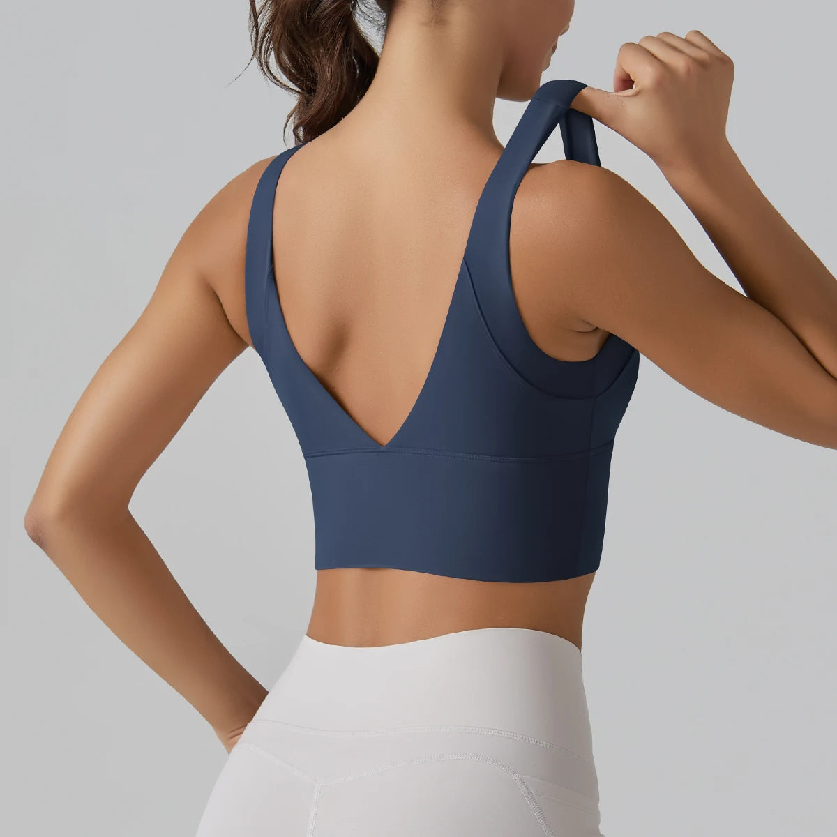 Women’s Push-Up Yoga Sports Bra for Gym, Running, and Fitness Workouts