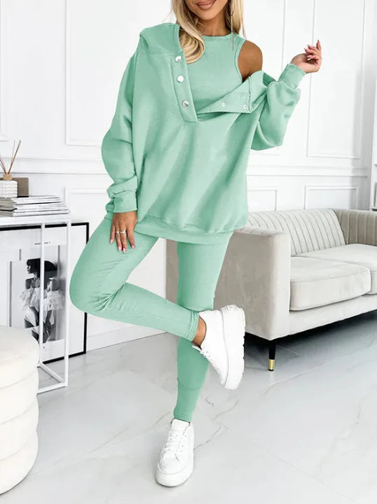 Women's 3-Piece Workout Suit 