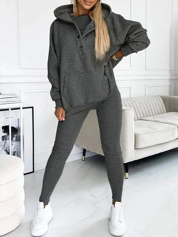 Women's 3-Piece Fitness Outfit for Women - G&A Luxurys