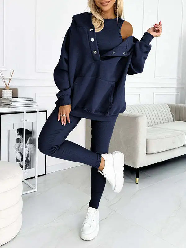 Women's 3-Piece Workout Suit 
